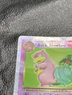 B6 Pokemon TCG Dark Slowbro 8/110 Legendary Collection Reverse Holo Rare DMG - Image 2