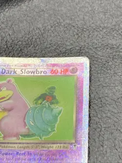 B6 Pokemon TCG Dark Slowbro 8/110 Legendary Collection Reverse Holo Rare DMG - Image 3