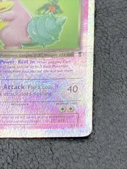 B6 Pokemon TCG Dark Slowbro 8/110 Legendary Collection Reverse Holo Rare DMG - Image 4