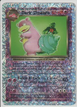 Dark Slowbro 8/110 Reverse Holo Rare Legendary Collection Pokemon Card - Image 1