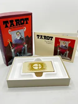 Tarot The Ancient Prophecy Complete 78 Card Deck +Booklet Set 1973 Dynamic Games - Image 2