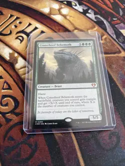 MTG Craterhoof Behemoth Commander Masters 0280 Regular Mythic - Image 1
