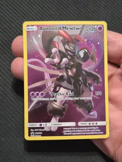 FULL ART ARMORED MEWTWO HOLO PROMO SM228 NEAR MINT EXCELLENT CLEAN CONDITIONS - Image 2