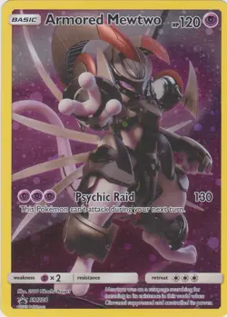 Armored Mewtwo SM228 Holo - Pokemon Sun & Moon Movie Promo Full Art MP-HP - Image 1