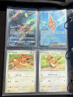 Binder Full Of Pokemon Cards Amazing Condition! - Image 2