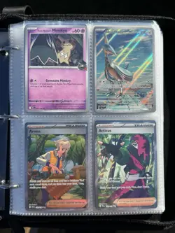 Binder Full Of Pokemon Cards Amazing Condition! - Image 3