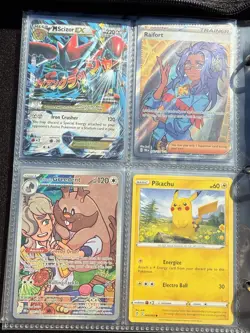 Binder Full Of Pokemon Cards Amazing Condition! - Image 4