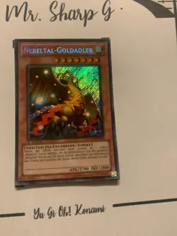 NEBELTAL-GOLDADLER - 1. AUFLAGE HA02-DE049 DEUTSCH Yu-Gi-Oh! CARD SECRET RARE - Image 2