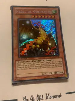 NEBELTAL-GOLDADLER - 1. AUFLAGE HA02-DE049 DEUTSCH Yu-Gi-Oh! CARD SECRET RARE - Image 5