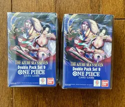 Lot of 2 - One Piece Card Game Double Pack Vol. 9 DP09 - OP14-EB04 - English 2x - Image 1