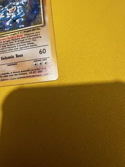 [4th Print - 1999-2000] Machamp 8/102 1st Edition Base Set WOTC Pokemon Card - Image 4