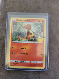 Pokemon Charmander 9/25 HOLO 25th Anniversary Mcdonalds Promo 2021 Card - Image 1