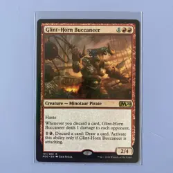 Glint-Horn Buccaneer - MTG Magic the Gathering - Core Set 2020 - Image 1