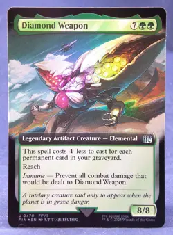 Diamond Weapon (FOIL Extended Art) MTG - Final Fantasy - NM - Image 1