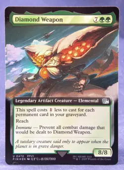 Diamond Weapon (FOIL Extended Art) MTG - Final Fantasy - NM - Image 2