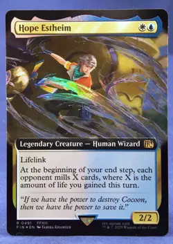 Hope Estheim (FOIL Extended Art) - MTG - Final Fantasy FF - NM - Image 1