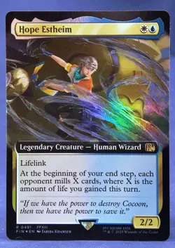 Hope Estheim (FOIL Extended Art) - MTG - Final Fantasy FF - NM - Image 2
