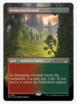 Stomping Ground (Borderless) Ravnica Remastered Regular - Image 1