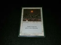 MTG 1x Revised white rare HP Italian FBB Armageddon - ships w/ tracking - Image 1
