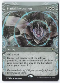 Starfall Invocation (Showcase) R Bloomburrow 298 NM - Image 1