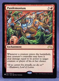 Pandemonium (TPR) - MTG - The List - Excellent NM - Image 1