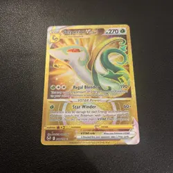 Pokemon TCG - Serperior VSTAR 210/195 - Silver Tempest - Hyper Gold Rare - NM/M - Image 1