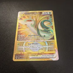 Pokemon TCG - Serperior VSTAR 210/195 - Silver Tempest - Hyper Gold Rare - NM/M - Image 2