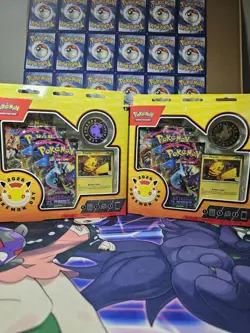 2x Pokemon Day 2026 Collection Box Bundle 30th Anniv Pikachu Promo Sealed New - Image 1