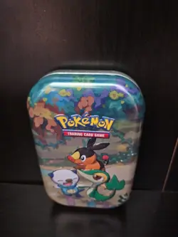 Pokemon 25th Anniversary Celebrations Mini Tin Snivy Tepig&Oshawott EMPTY T8#20 - Image 1
