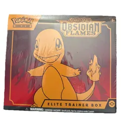Pokemon: Scarlet & Violet 3: Obsidian Flames Elite Trainer Box - 9 Packs 820650853913 - Image 1
