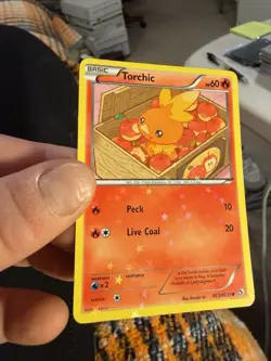 Torchic RC5/RC25 Holo Legendary Treasures: Radiant Collection Pokemon TCG - Image 1