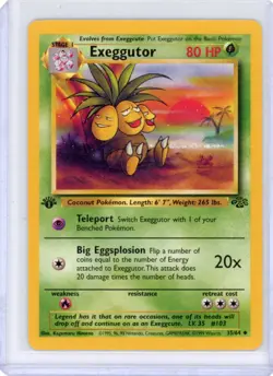 Exeggutor 1st Edition Jungle Uncommon 35/64 1999 Pokemon - Image 1
