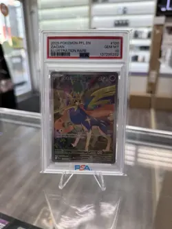 2025 Pokemon Phantasmal Flames Zacian Illustration Rare #100/094 PSA 10 - Image 1