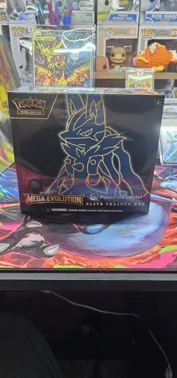 Pokemon Mega Evolution Pokemon Center ETB Lucario SEALED. Same Day Shipping! - Image 1