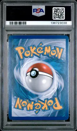 2010 POKEMON HEARTGOLD & SOULSILVER SPANISH #4 GYARADOS-HOLO PSA 8 - Image 2