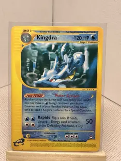 Kingdra - 19/147 - Aquapolis E-SERIES - WOTC Non-Holo Rare - Pokemon TCG - Image 1