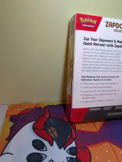 Pokemon TCG Scarlet and Violet 151 Zapdos EX Collection New! SEALED! - Image 3