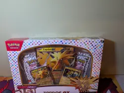 Pokemon TCG Scarlet and Violet 151 Zapdos EX Collection New! SEALED! - Image 5