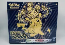 Pokemon TCG: Scarlet & Violet Surging Sparks Elite Trainer Box ETB New & Sealed - Image 1