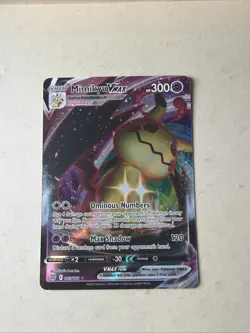 Mimikyu Vmax - 069/172 Brilliant Stars Ultra Rare Pokemon - NM/MINT TCG 2022 - Image 1