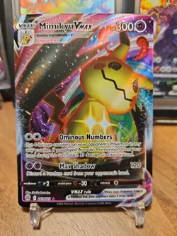 Mimikyu VMAX - 069/172 - Pokemon Brilliant Stars Sword Shield Ultra Rare Card NM - Image 1