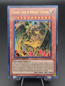 Hamon, Lord of Striking Thunder LC02-EN002 YuGiOh Legendary Collection 2 - Image 1