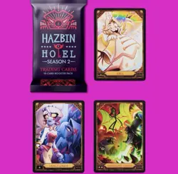 Hazbin Hotel Season 2 Trading Cards 1st Edition Booster Pack Lot Of 20 Presale - Image 2