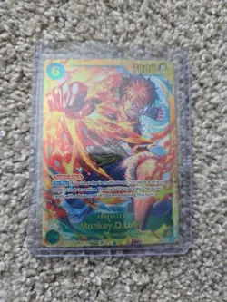 Monkey.D.Luffy (118) OP13-118 Carrying On His Will Foil - Image 1