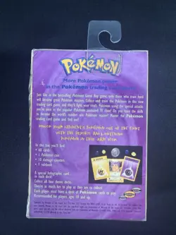 WOTC 1999 Pokemon Base Set Zap! Theme Deck Factory Sealed Vintage - Unlimited - Image 2