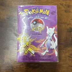 WOTC 1999 Pokemon Zap! Theme Deck|SEALED|DMG 742818060189 - Image 1