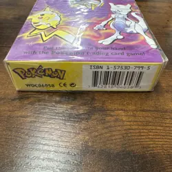 WOTC 1999 Pokemon Zap! Theme Deck|SEALED|DMG 742818060189 - Image 2
