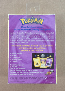 WOTC 1999 Pokemon Zap! Theme Deck Factory Sealed Vintage - Image 2