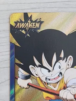 Son Goku : Childhood FB06-025 Gold Leader Dragon Ball Manga Booster Card Fusion - Image 2