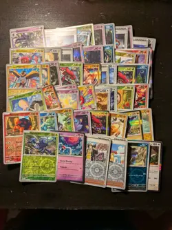 HUGE Joblot Bundle for MASTER SET Shrouded Fable Pokemon Cards Holos + More - Image 1